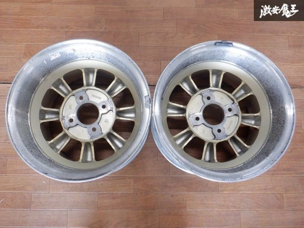 ワタナベ15インチ！9.5J 深リム ハコスカ ケンメリ S30 AE86 旧車 