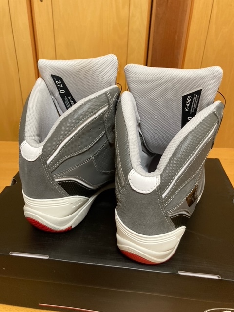 クシタニ　FLOW　SHOES　K-4566　フローシューズ　LIGHT　GRAY　グレー　サイズ　27.0　未使用　試着のみ_2
