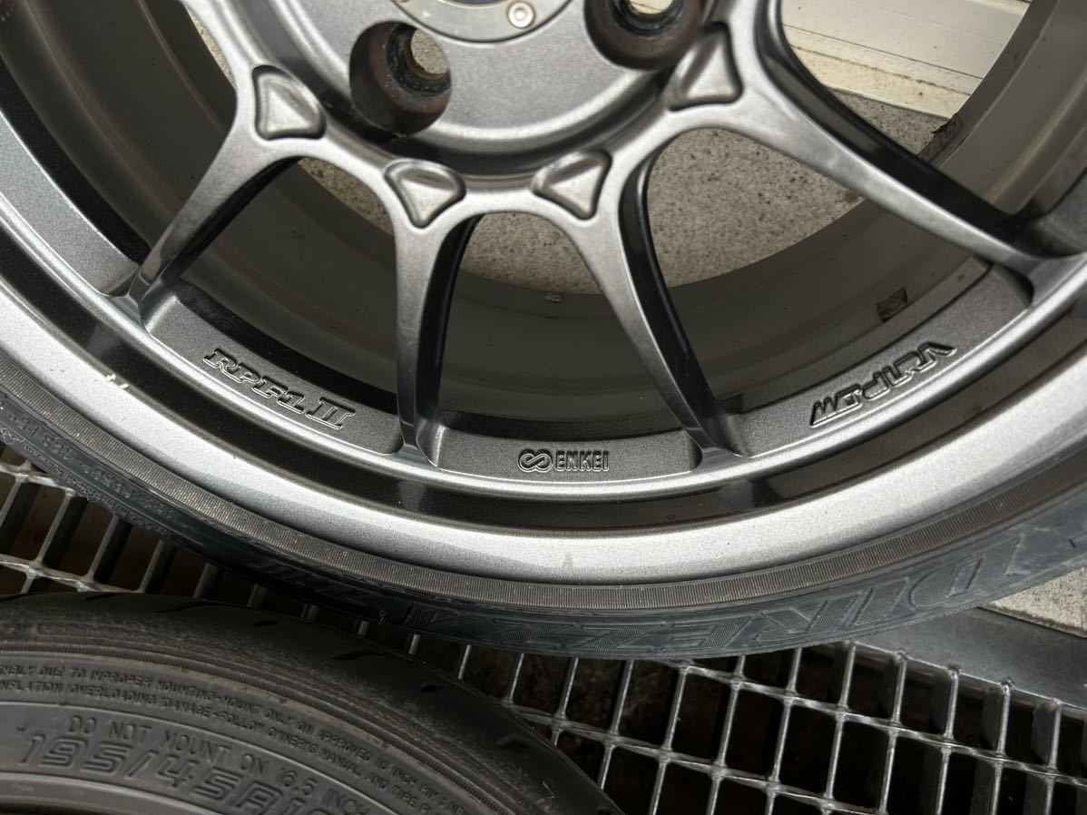 ENKEI エンケイ rpf1 typeⅡ 16インチ 4穴 pcd100 195/45r16 4本(社外 