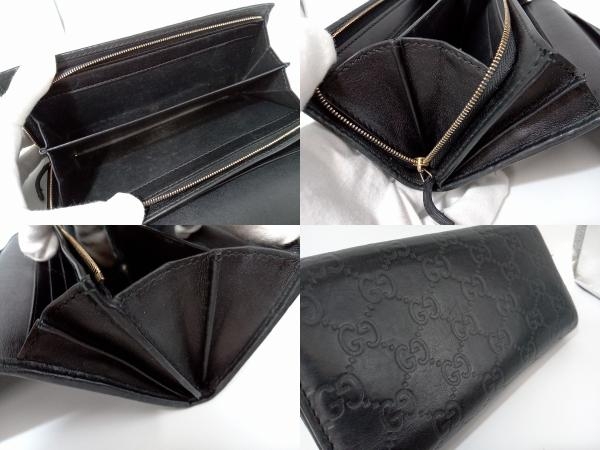 Gucci ブラック レザー 長財布 カテゴリー 【公式通販】
