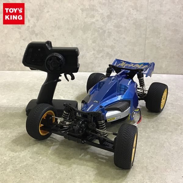 1円〜 ジャンク タミヤ 電動RC 4WDレーシングバギー 1/10 アバンテMk.II、送信機 FINESPEC 2.4G TTU-08