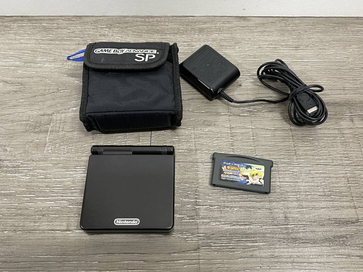 ☆ GBA ☆ ゲームボーイアドバンスSP オニキスブラック 動作品 状態