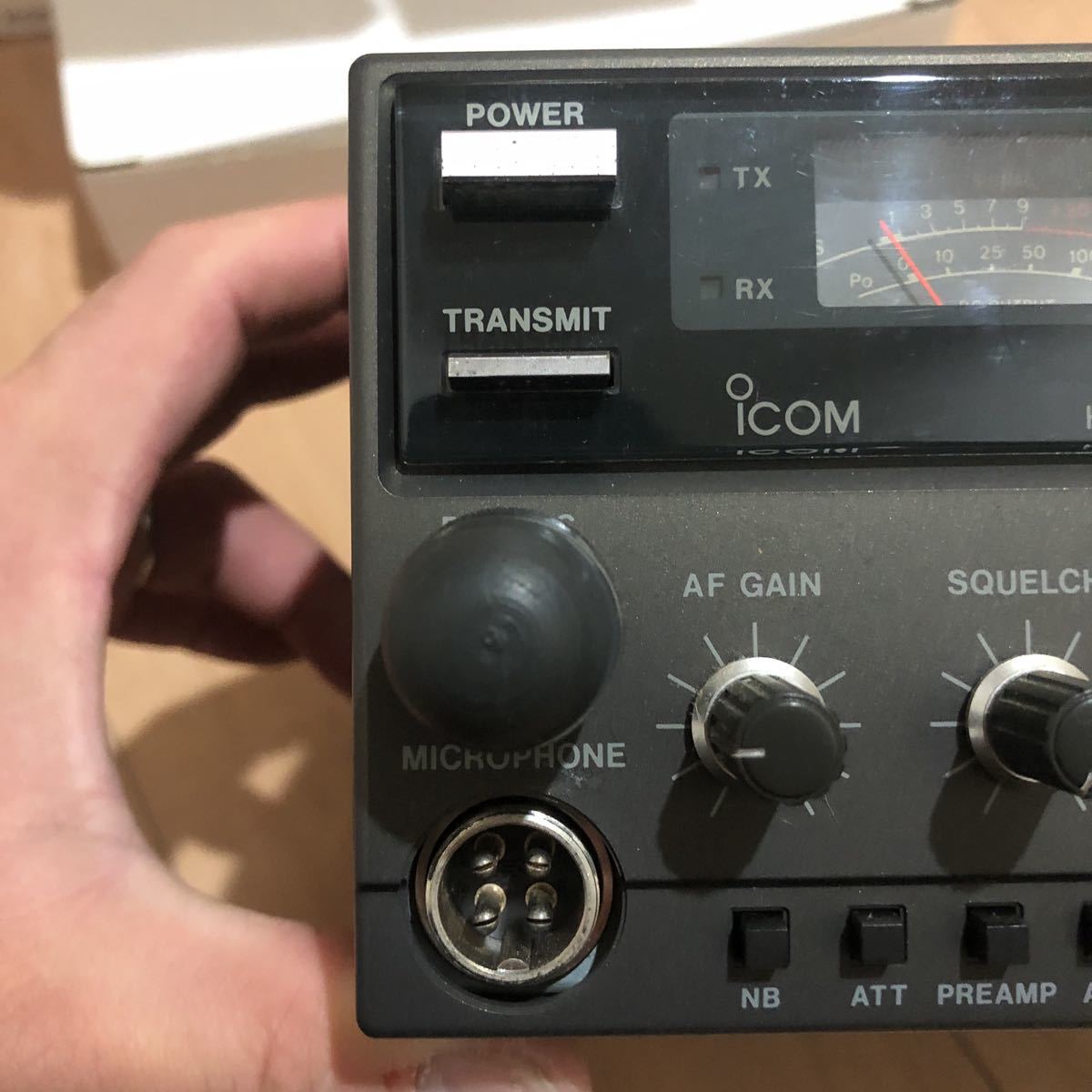 中古品/動作未確認】ICOM アイコム 無線機 TRANSCEIVER IC-729【送料別