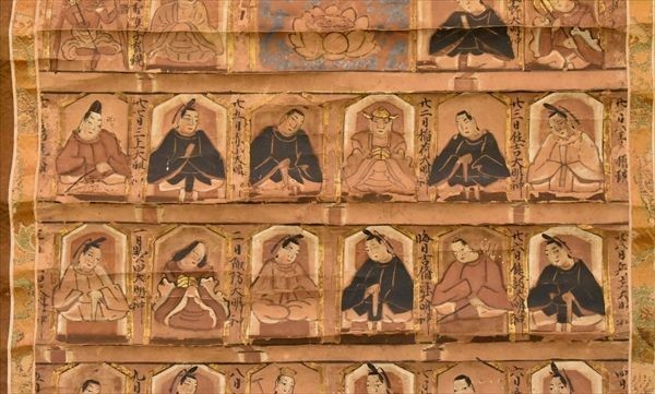 三十番神図 1幅 元和三年寄進 日蓮宗 能州本延寺 仏教 宗教 神仏習合