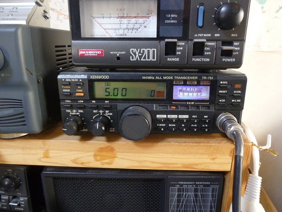KENWOOD TR-751D 144MHz オールモード通信機中古品 KENWOOD TR-751D TR-751D KENWOOD 144MHz Ham Amateur Mode