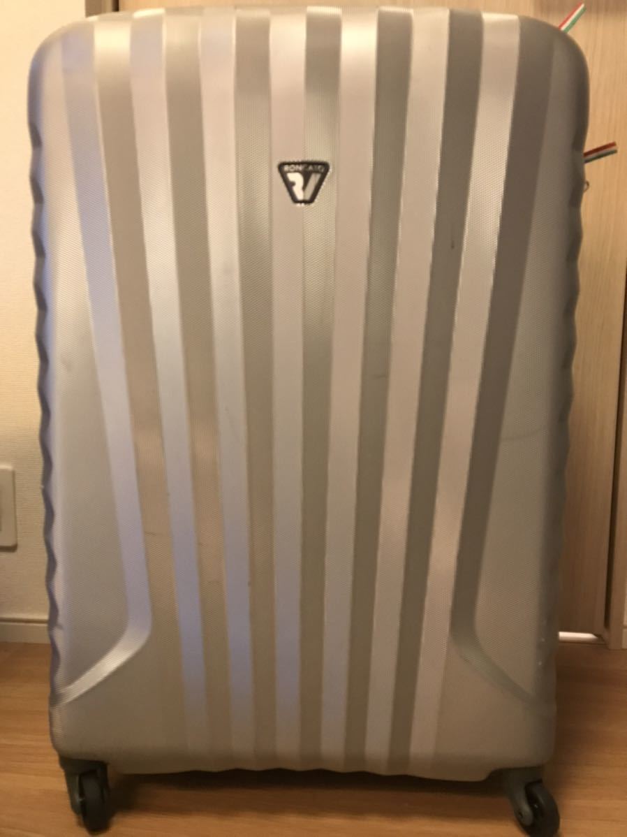 ロンカート RONCATO UNO ZIP スーツケース 100L 美品 ロンカート