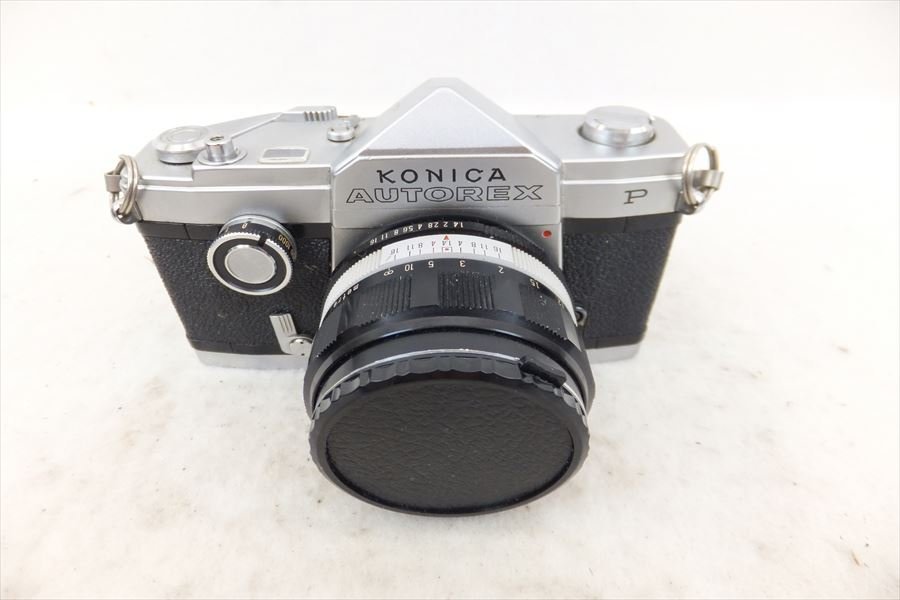 ▽ KONICA コニカ AUTOREX P フィルム一眼レフ 1:1.4 57mm 中古 ▽ KONICA コニカ AUTOREX P フィルム一眼レフ 1:1.4 57mm 中古