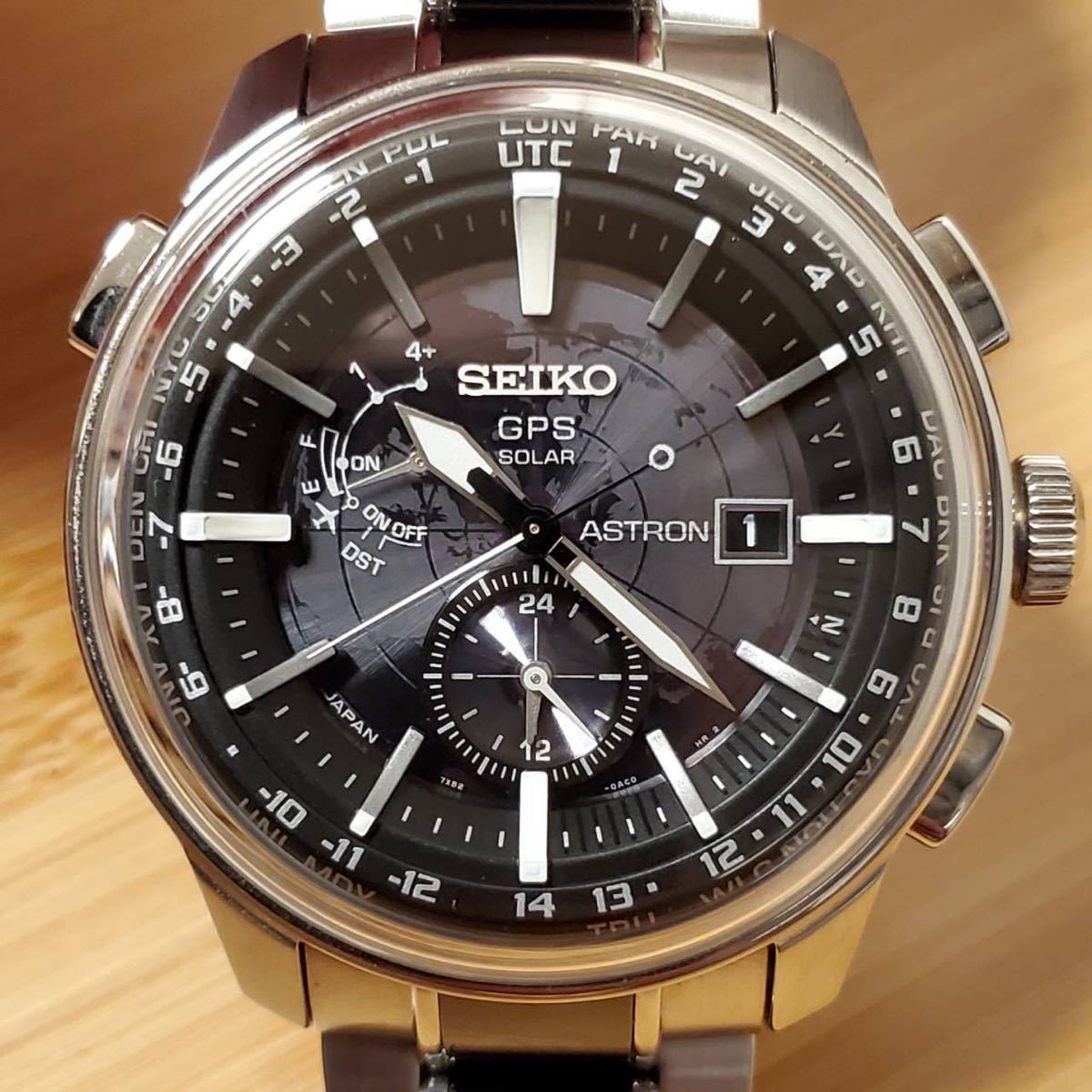 送料無料，新品 SEIKO ASTRON GPS SOLAR セイコー アストロン GPSソーラー SAS039J1 7X52-0AK0 保証書と箱あります(セイコー)｜売買されたオークション情報、yahooの商品情報をアーカイブ公開 - オークファン その他