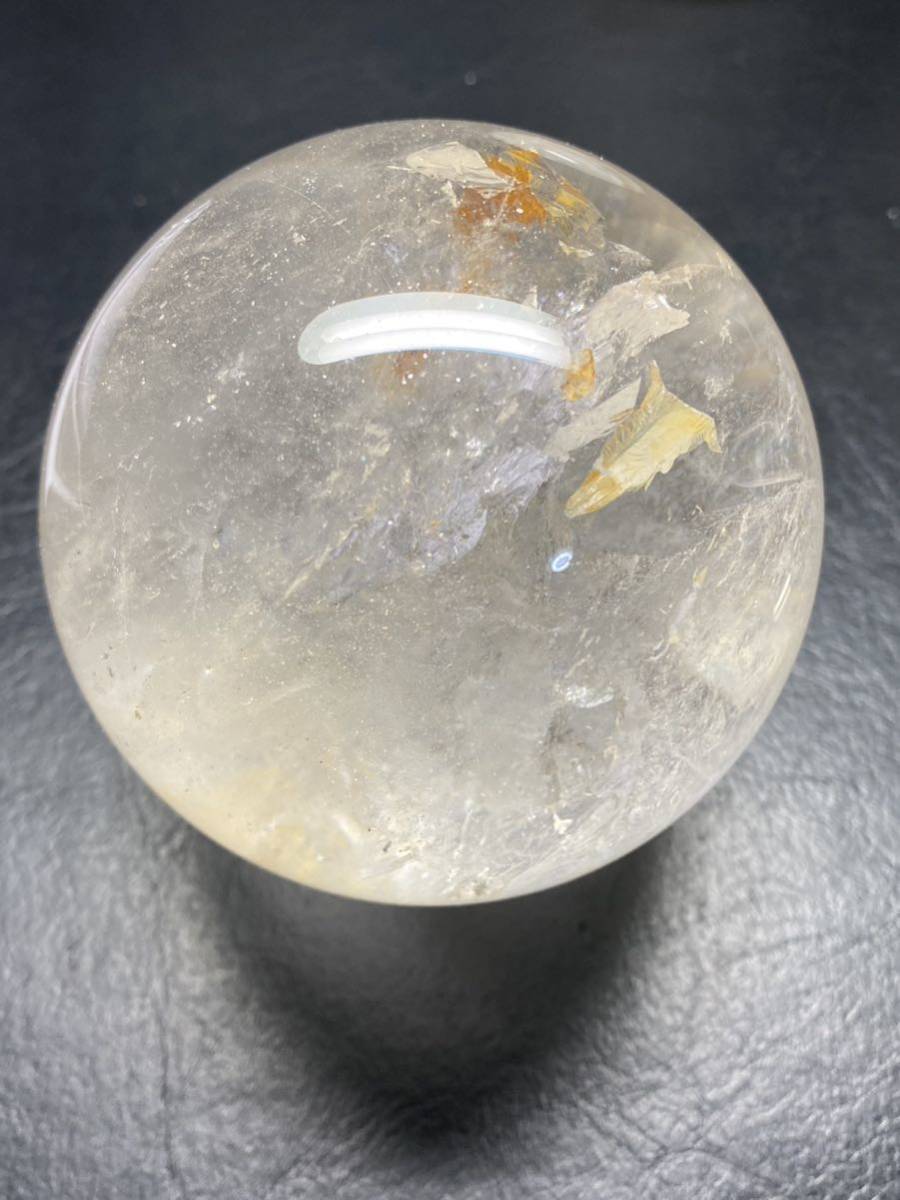水晶 丸玉 85mm 871g 水晶球 直径40mm 丸玉 スフィア 【公式通販】