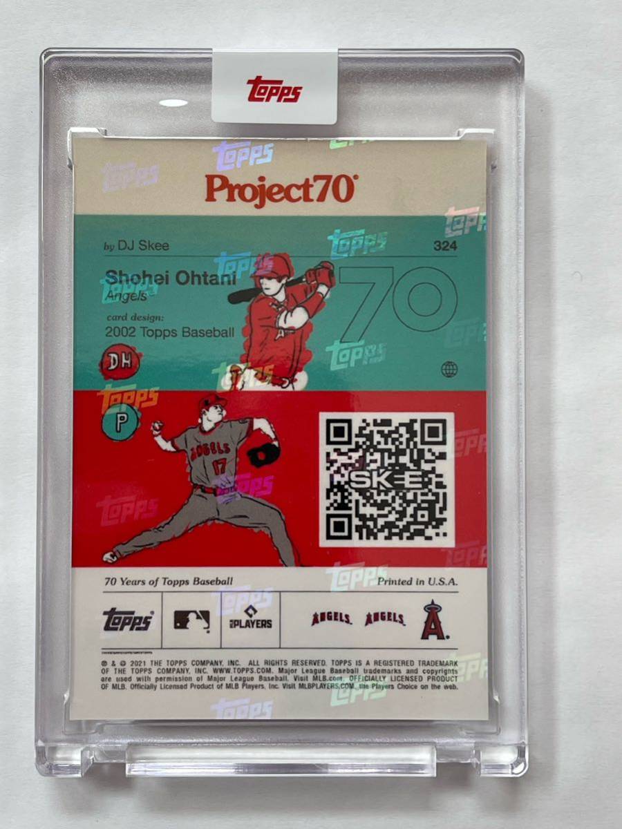 大谷翔平 Topps Project70 324 1957 呪術廻戦 風 大谷翔平 Topps