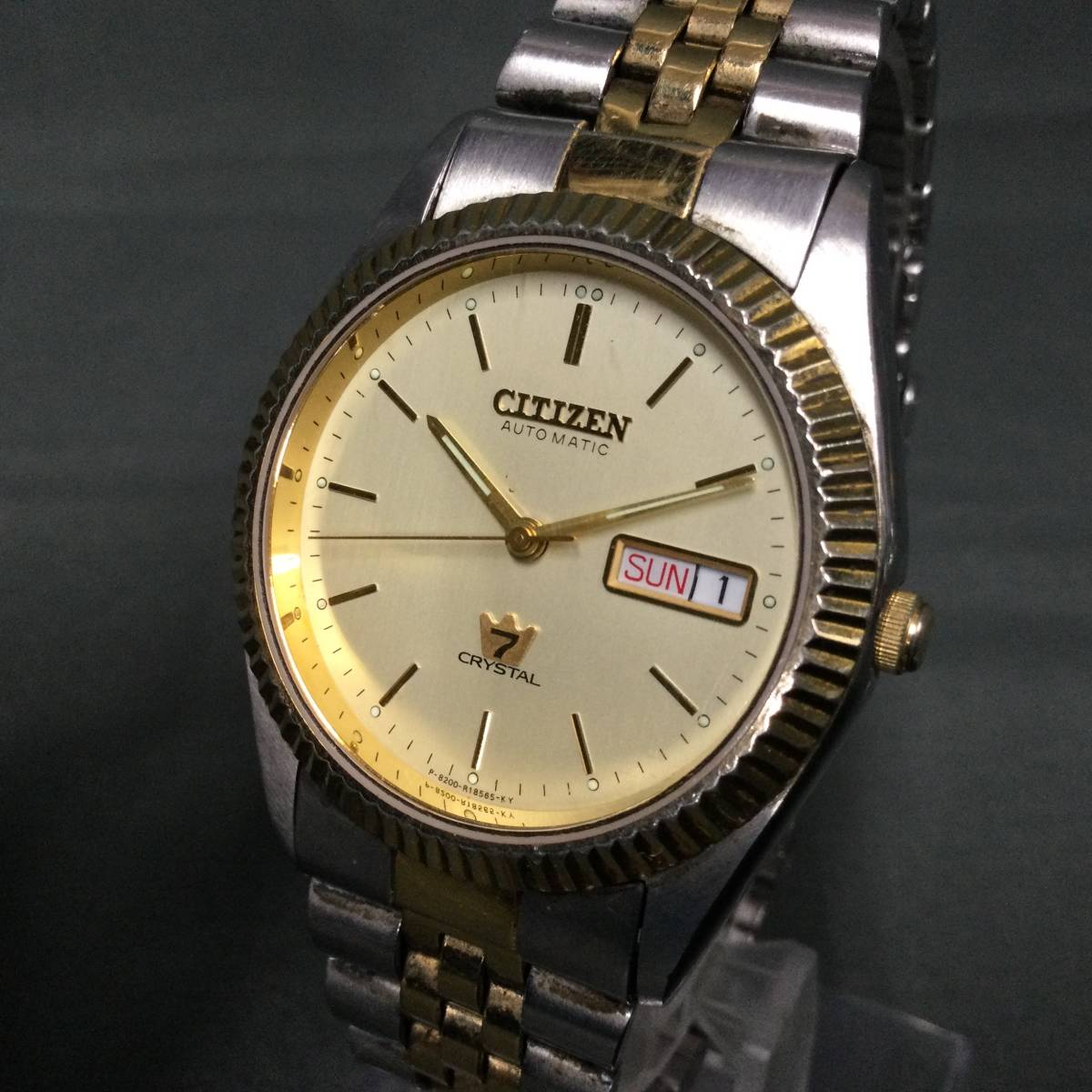 CITIZEN 4-R02106 RC クリスタル 7 極美品 CITIZEN クリスタルセブン 4 