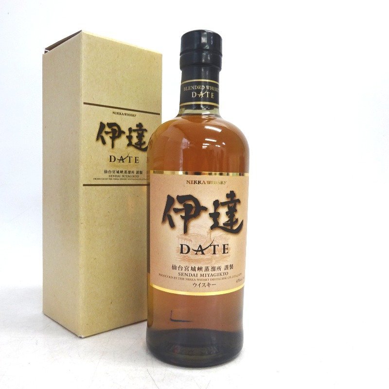 かん 未開封！レア銘酒 ウイスキー伊達 ニッカウヰスキー（NIKKA
