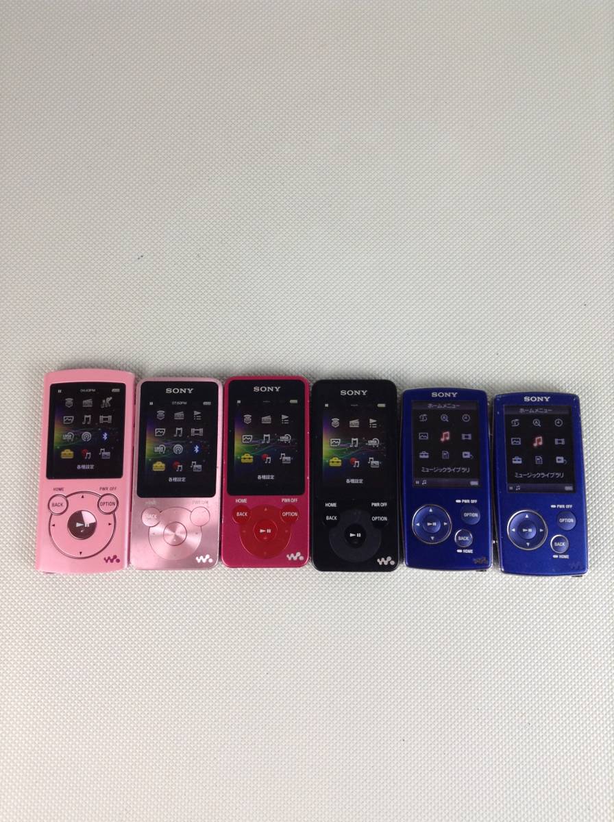 A6502☆6台 まとめ セット SONY ソニー WALKMAN ウォークマン NW-S764