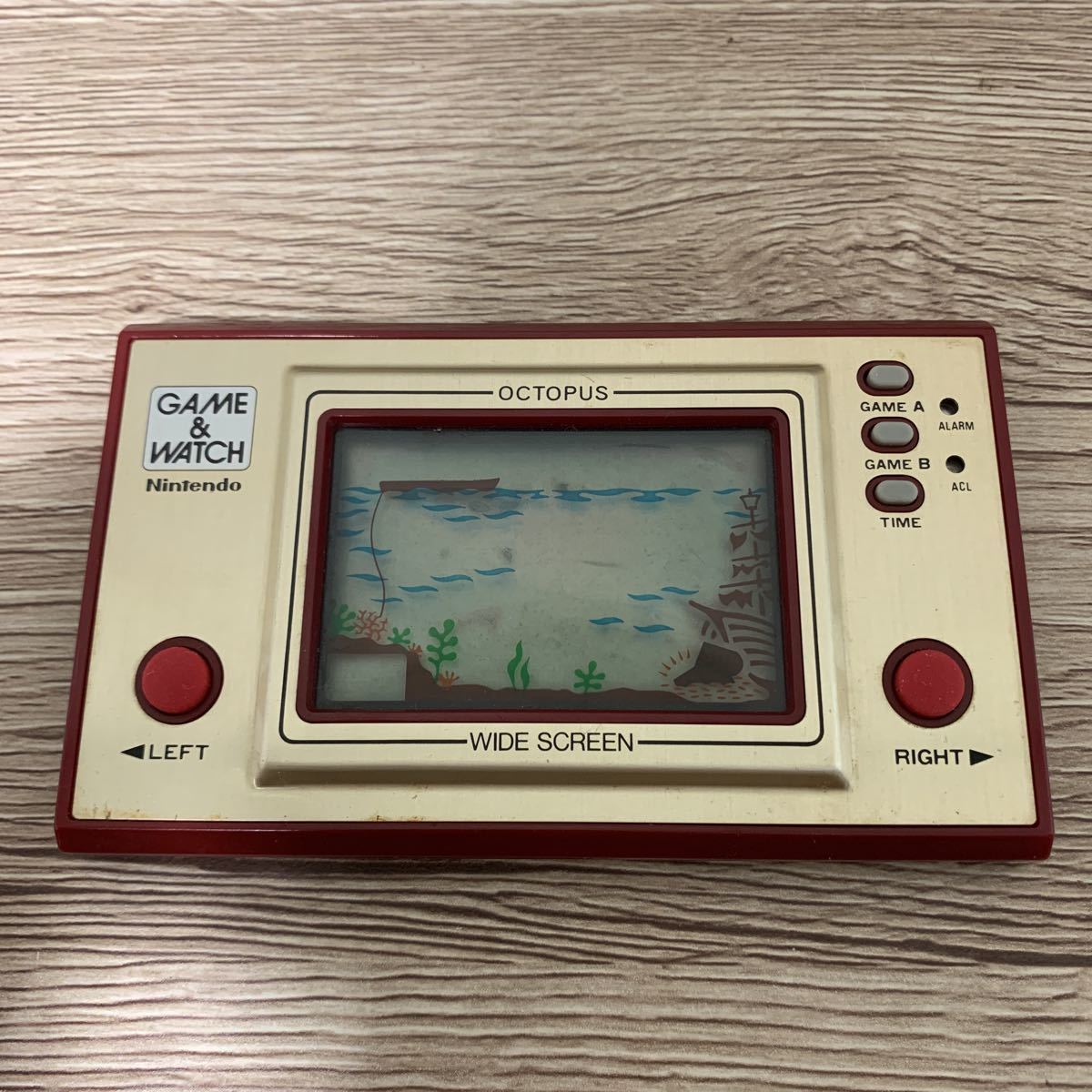 ゲームウォッチ オクトパス 任天堂 GAME&WATCH OCTOPUS Nintendo