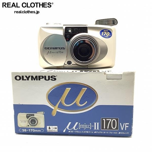 オリンパス 0 VF コンパクトフィルムカメラ OLYMPUS 170VF μ[mju:]-II
