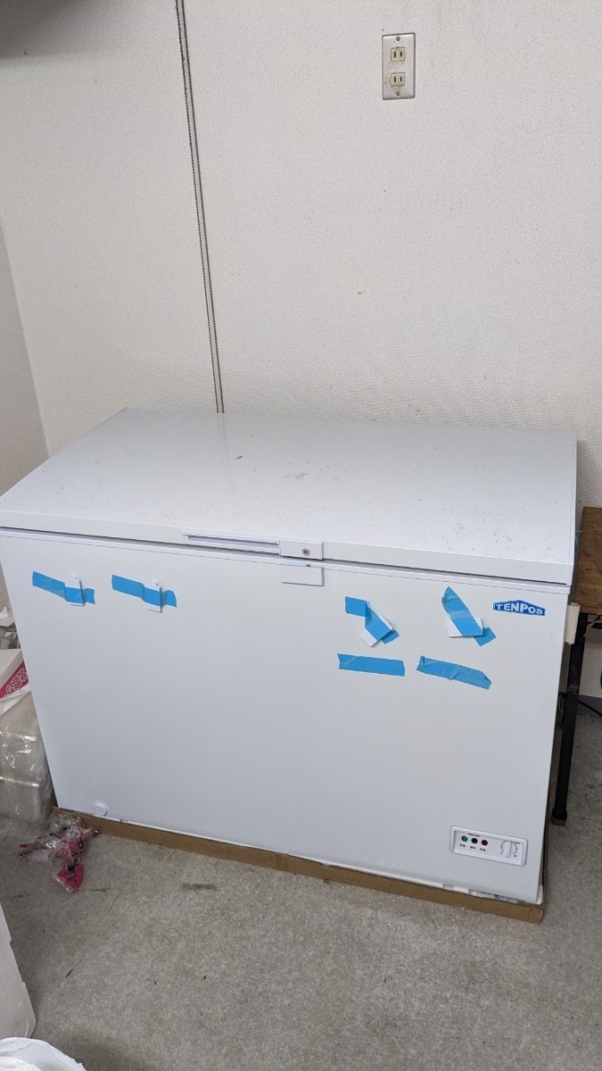 1127-0)テンポス 冷凍ストッカー TBCF-377-RH 2018年製 377L 冷凍庫 