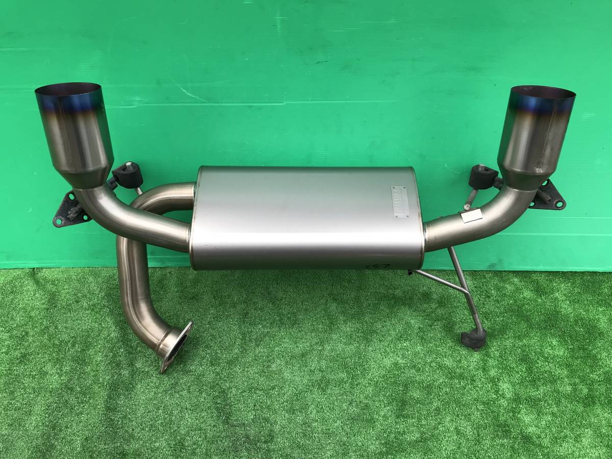 フェアレディZ Z33 TRUST リア マフラー JASMA 2本出し ステンレス 