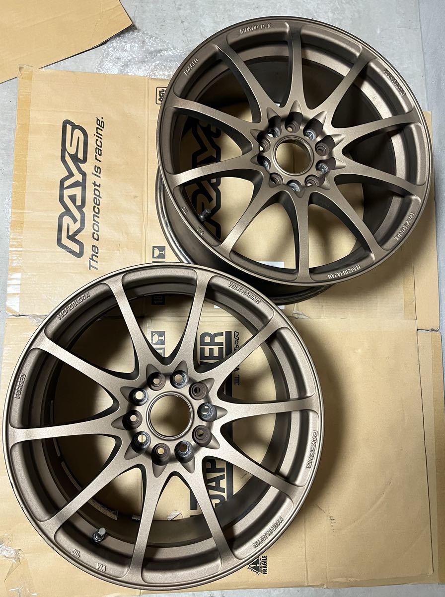 RAYS CE28 8J +47 17インチ　レイズ 2本セット　S2000などに　鍛造　ボルクレーシング　美品 17インチ RAYS - Wheels High-Performance 8j」の落札相場・落札価格