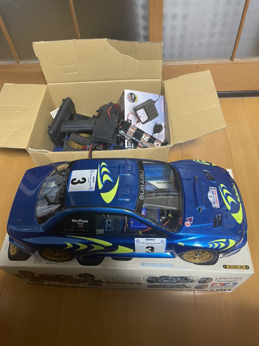 タミヤ TAMIYA TA03F スバルインプレッサ WRC ジャンク 訳有り タミヤ