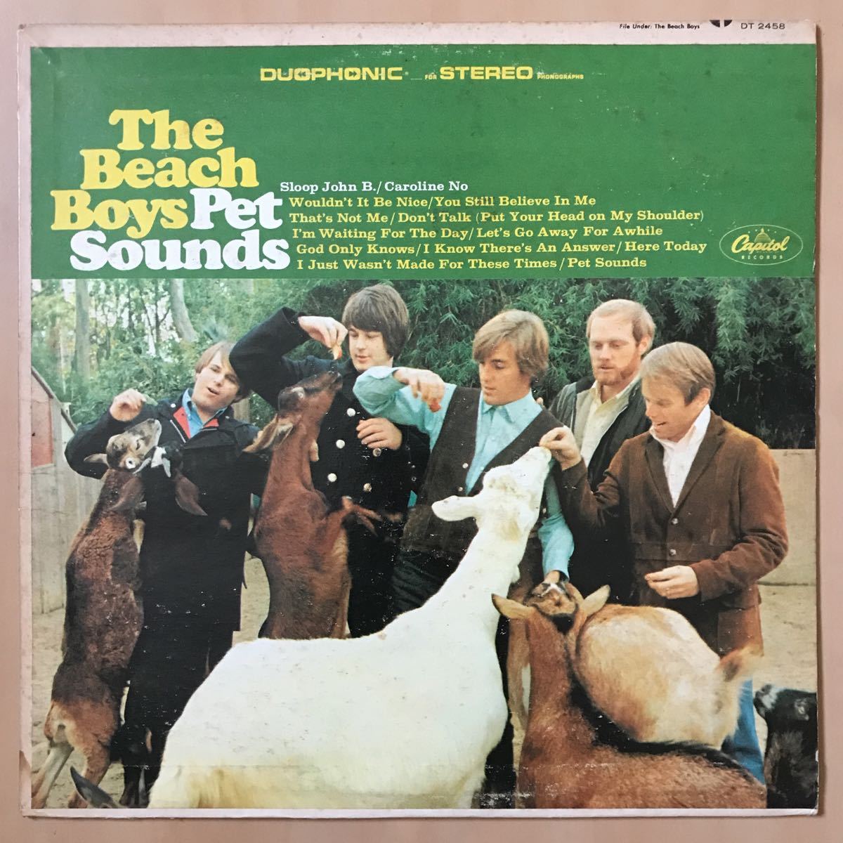 US盤/Original/LP/The Beach Boys/ザ・ビーチ・ボーイズ/Pet Sounds