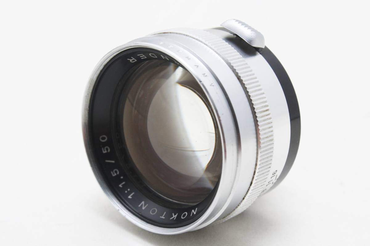 ◇レアレンズ◇ フォクトレンダー ノクトン 50mm F1.5 プロミネント用 
