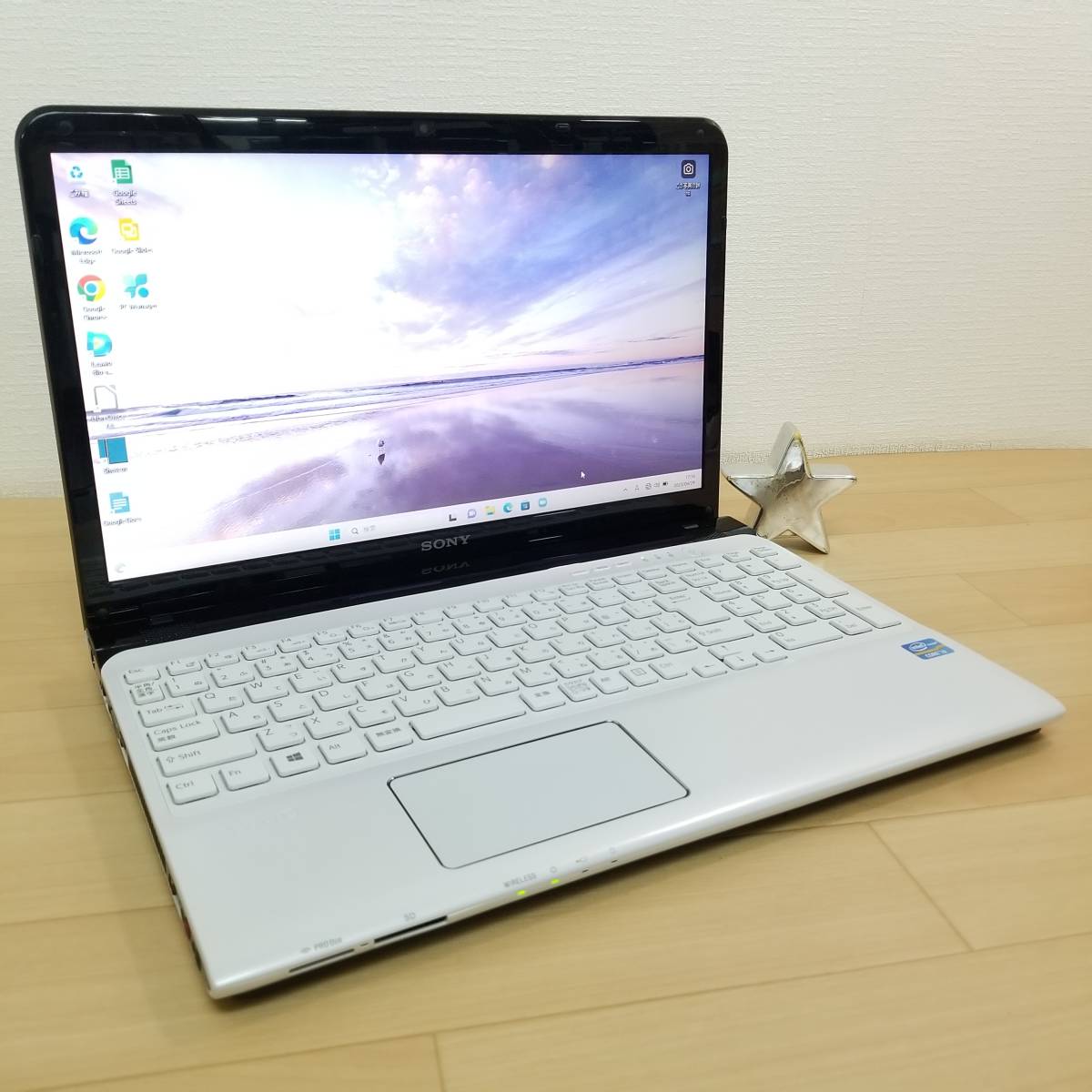 SONY VAIO VJS131 Core i5-6200U 2.3GHz 8GB ノート ジャンク N71757
