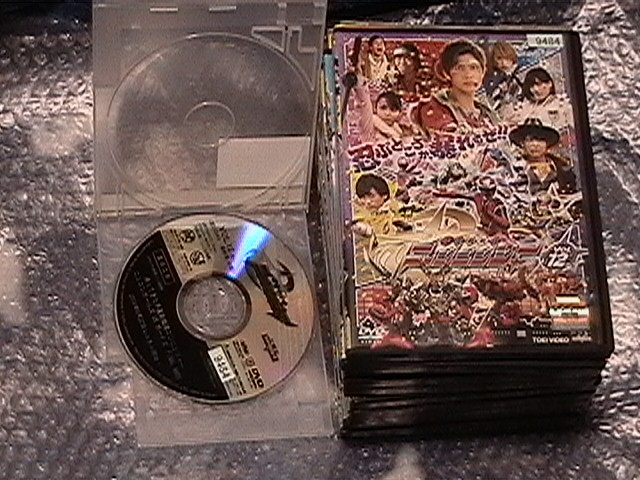 送料無料 DVD 手裏剣戦隊ニンニンジャー レンタル版 11巻セット（最終