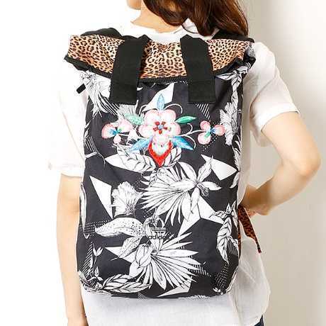限定 adidas Originals by The Farm Company バックパック TOP BACKPACK オリジナルス 総柄 レオパード 豹柄 花柄 希少 リュック