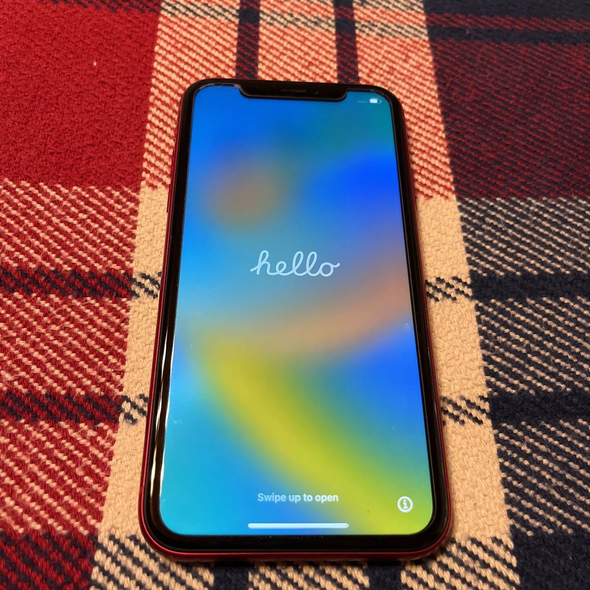 iPhone XR 64GB レッド 中古SIMフリー XR iPhone 64GB 白ロム その他