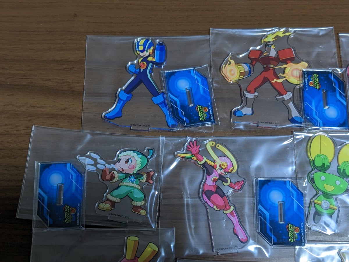 ロックマンエグゼ アクリルスタンド カプコンストア限定 フルコンプ