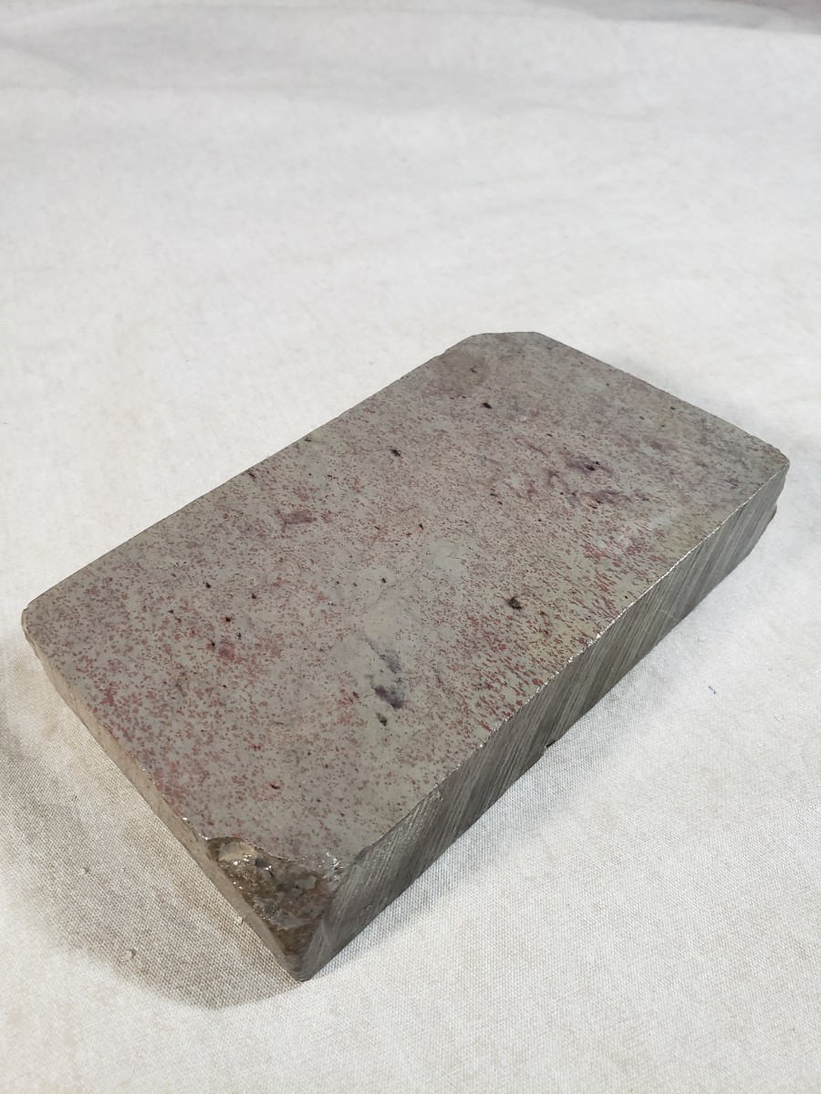 天然砥石 超仕上げ用 694g . 天然砥石 正本山 仕上げ砥石 おうち