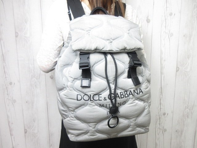 美品 DOLCE&GABBANA ドルチェ＆ガッバーナ ドルガバ バックパック 