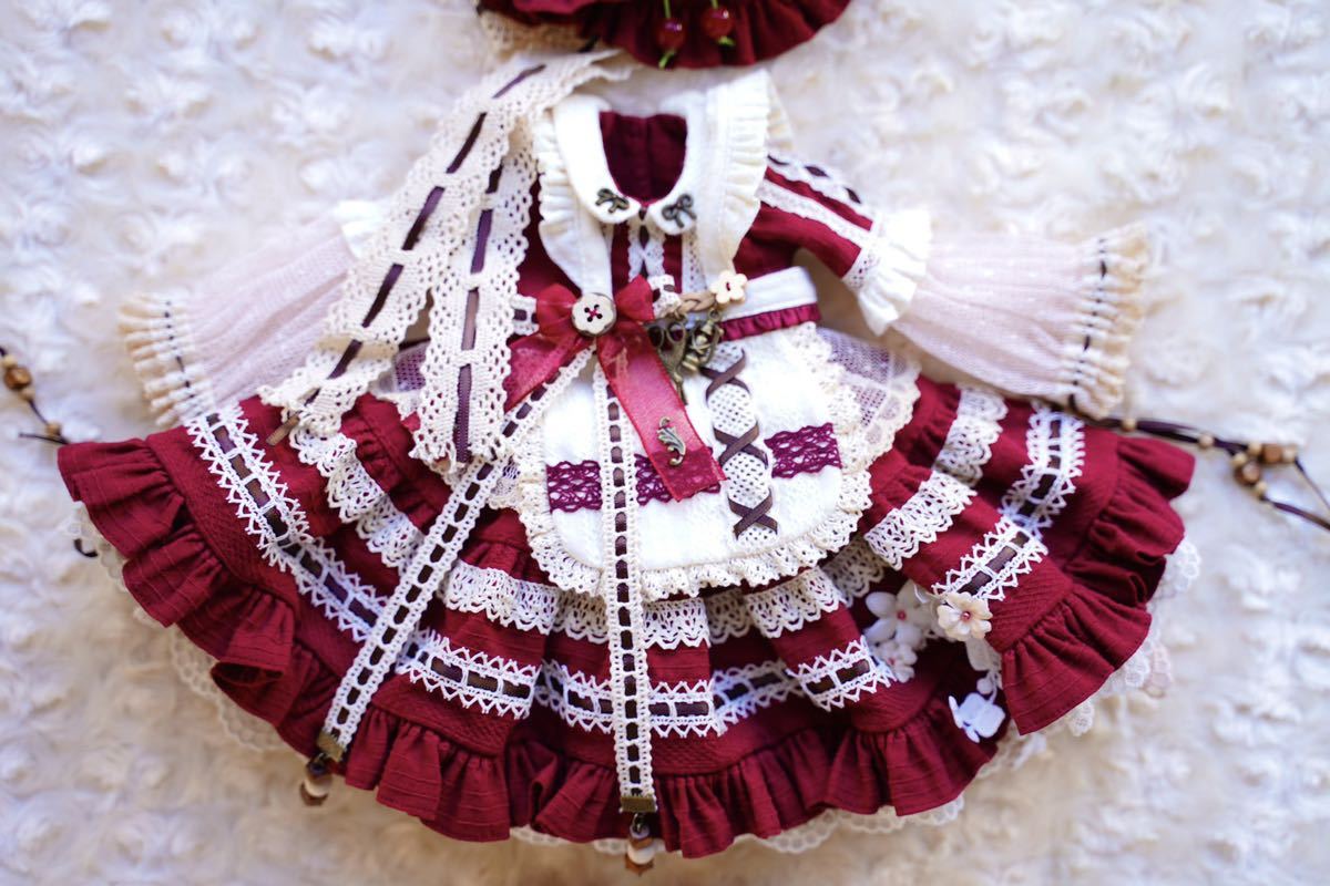 ディーラー様製 赤ずきん 衣装 ドレスセット 服 SDM MSD 1/4(服、靴 