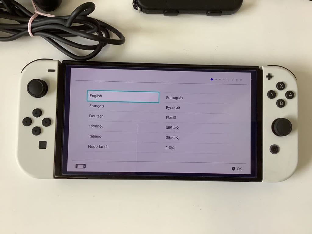 Nintendo Switchホワイト有機el プロコン付属（Nintendo Switch 