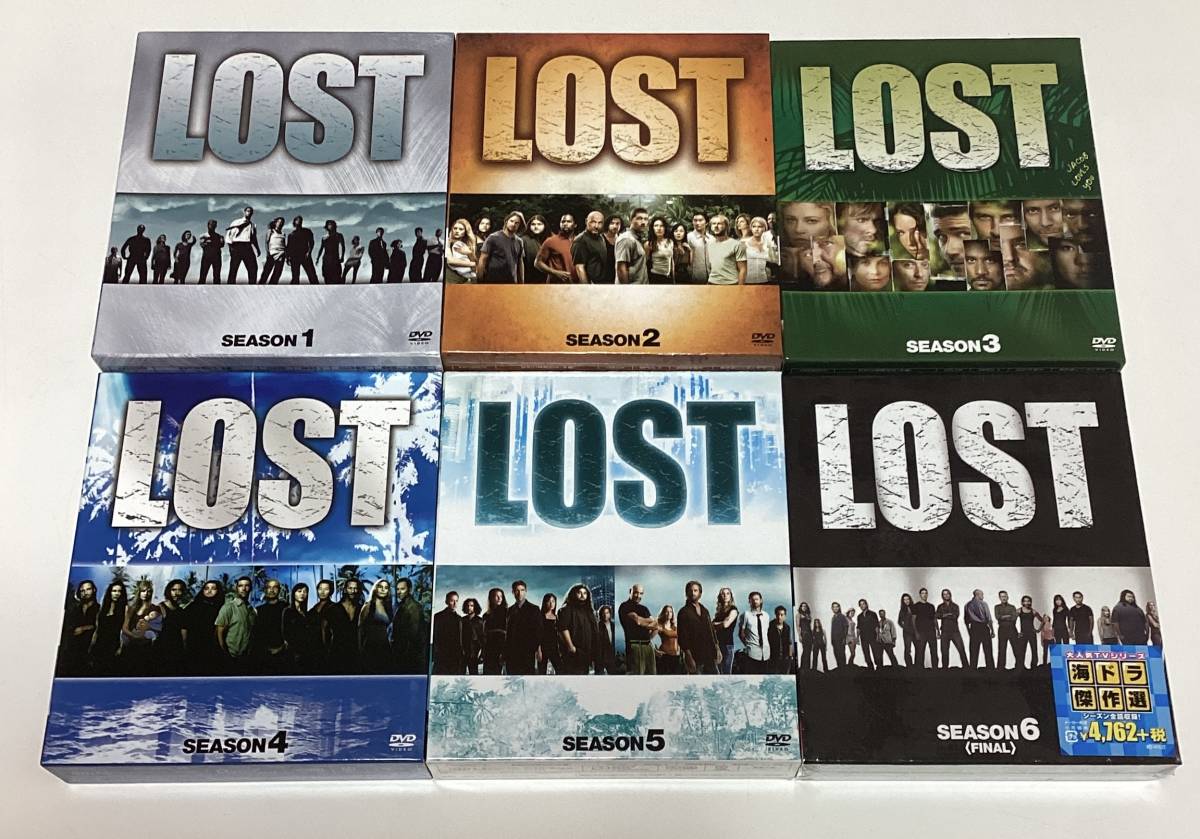 海外ドラマ LOST ロスト コンパクト DVD BOX シーズン 1 2 3 4 5 6