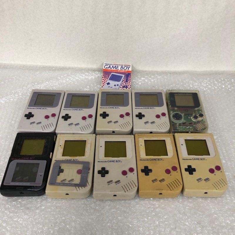 230310SK050067【ジャンク品】任天堂 Nintendo ニンテンドー 初代 ゲームボーイ DMG-01 10点セット GAME BOY GB