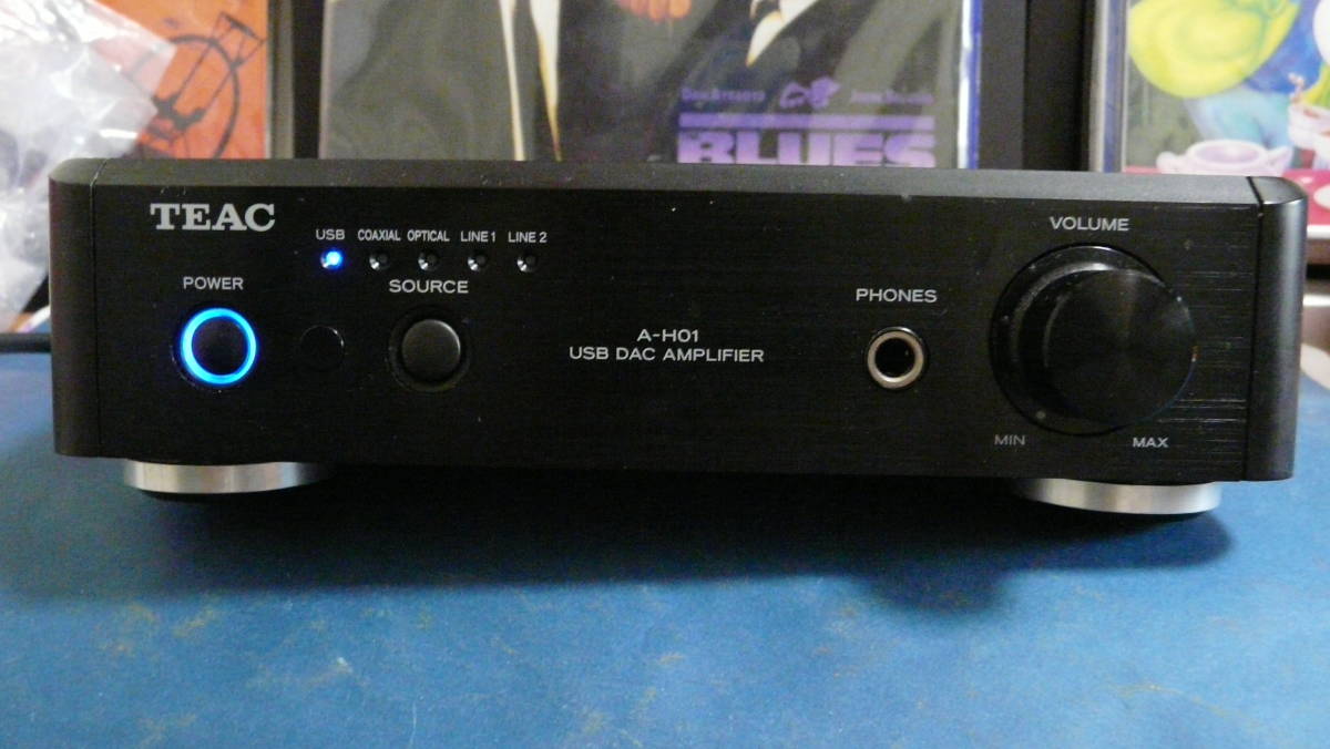 TEAC A-H01 リモコン、取説付きです TEAC A-H01 USB Onsite Audio