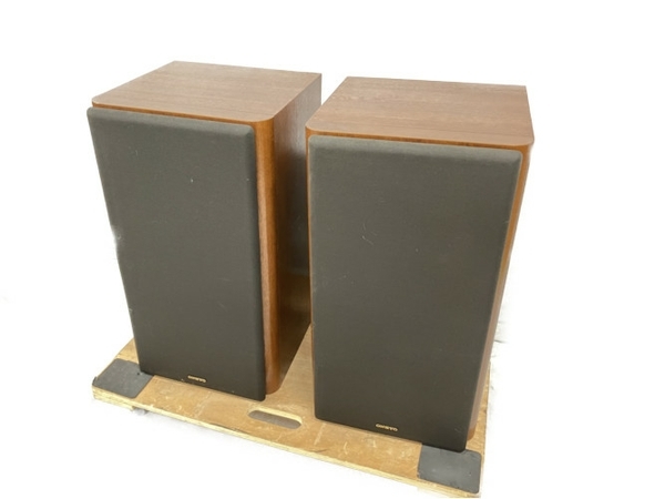 【引取限定】ONKYO D-77MRX オンキョー ペア スピーカー 音響機材 オーディオ ジャンク 直 S7565940