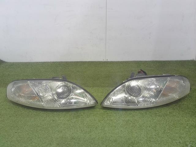 ★トヨタ JZZ30 UZZ30 UZZ31 30系 ソアラ 前期 純正 ハロゲン ヘッドライト ヘッドランプ 左右セット KOITO 24-19 ジャンク品
