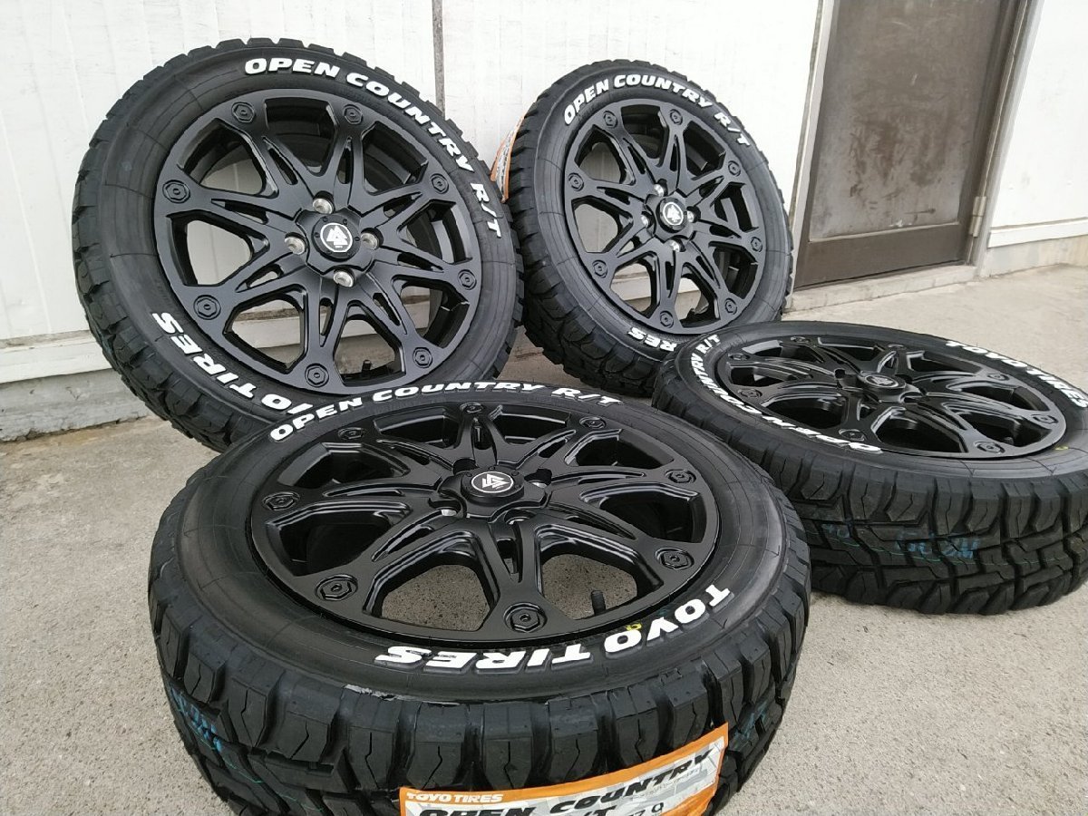 ハイゼットジャンボ 軽トラ 軽バン アゲトラ タイヤホイールセット 