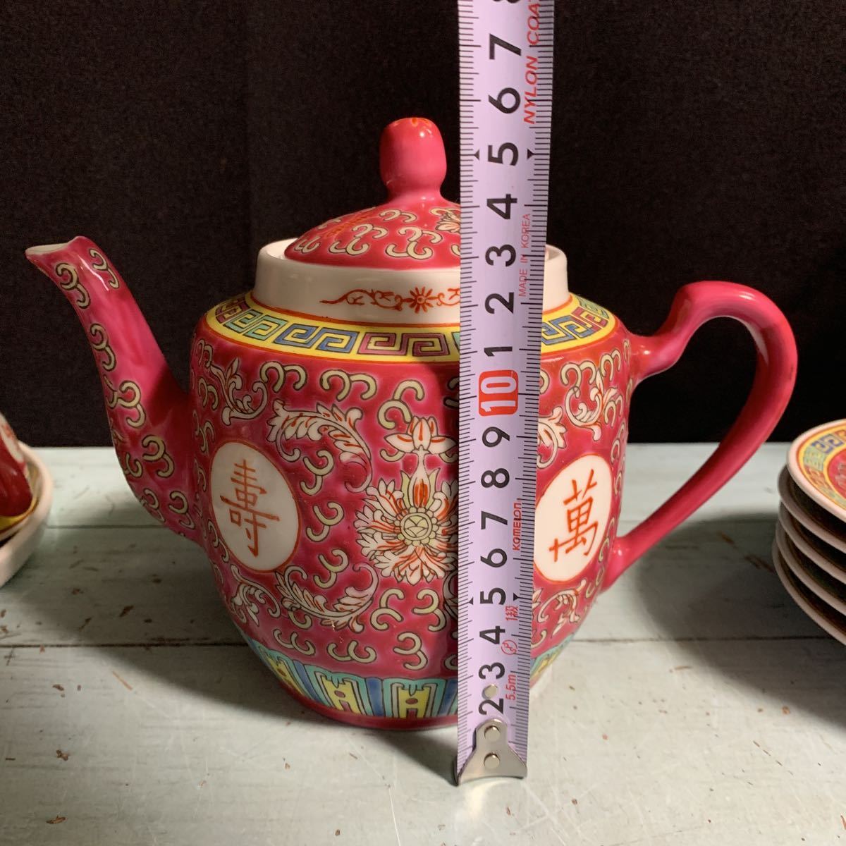 景徳鎮製 江山秀色 中国茶器 煎茶道具 希少 .: 中国景