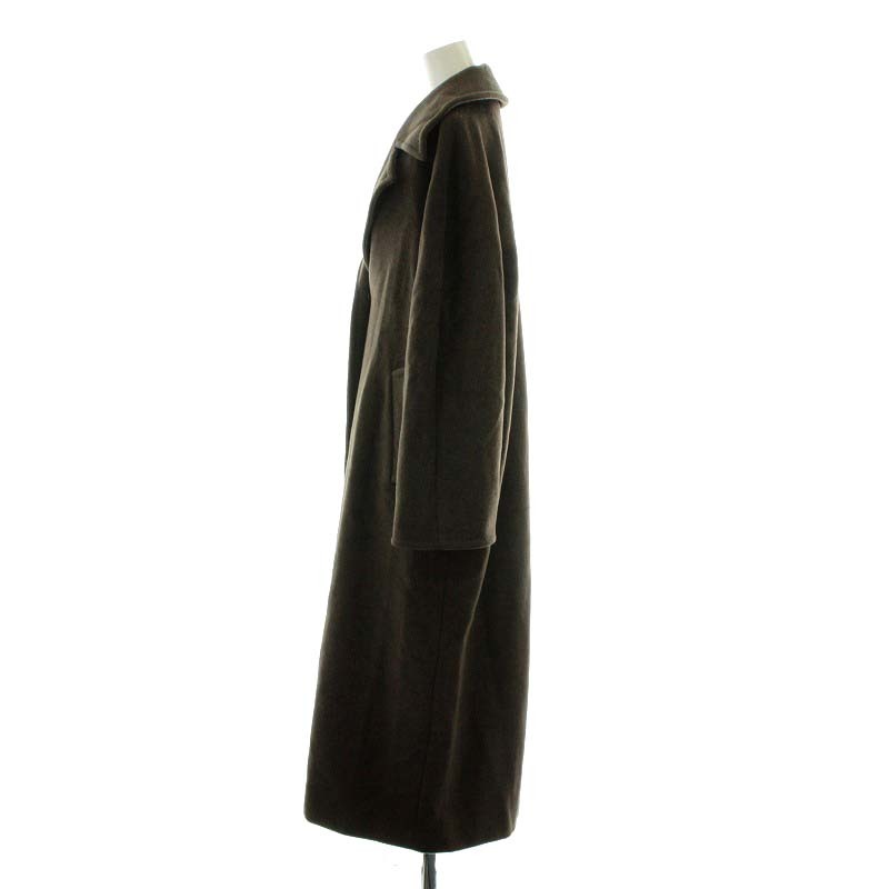マックスマーラ MAX MARA 銀タグ チェスターコート ロング丈 ウール