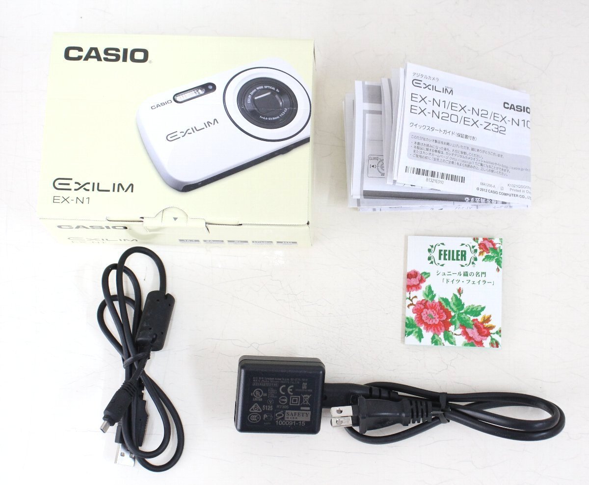 jl63 CASIO コンパクトデジタルカメラ EX-N1 FEILERコラボモデル 液晶 