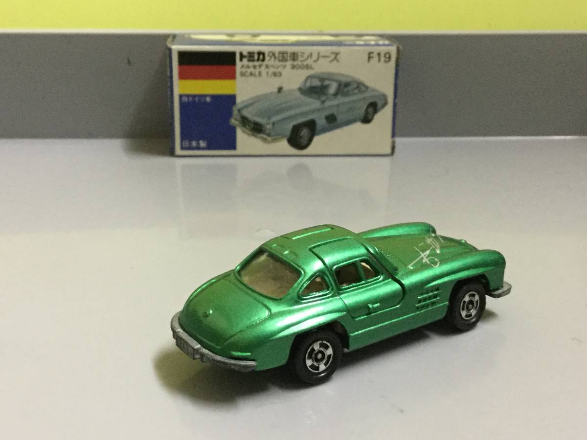 トミカ 激レア 青箱 メルセデスベンツ300SL ミハエルシューマッハ
