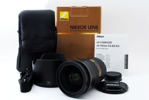 #13019★美品★ Nikon ニコン AF-S NIKKOR 24-70mm F2.8 G ED