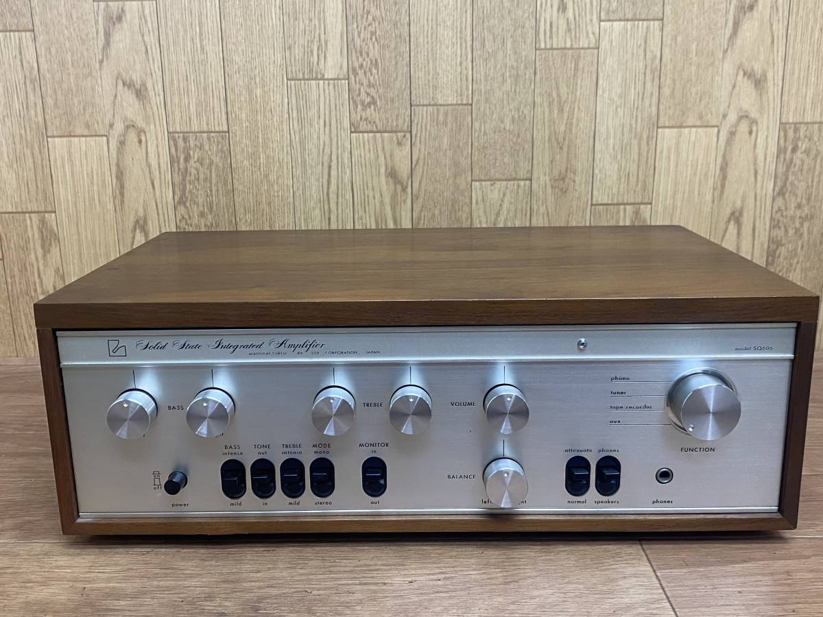 LUXMAN ラックスマン プリメインアンプ SQ606 動作確認済 ラックスマン