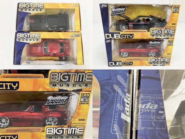 JudaToys BIGTIME他 1/24 COBRA 427 S/C 等 ミニカー 8台セット