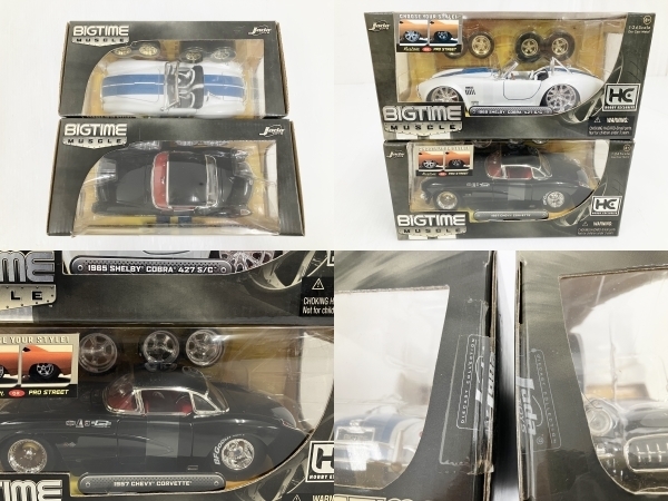 JudaToys BIGTIME他 1/24 COBRA 427 S/C 等 ミニカー 8台セット