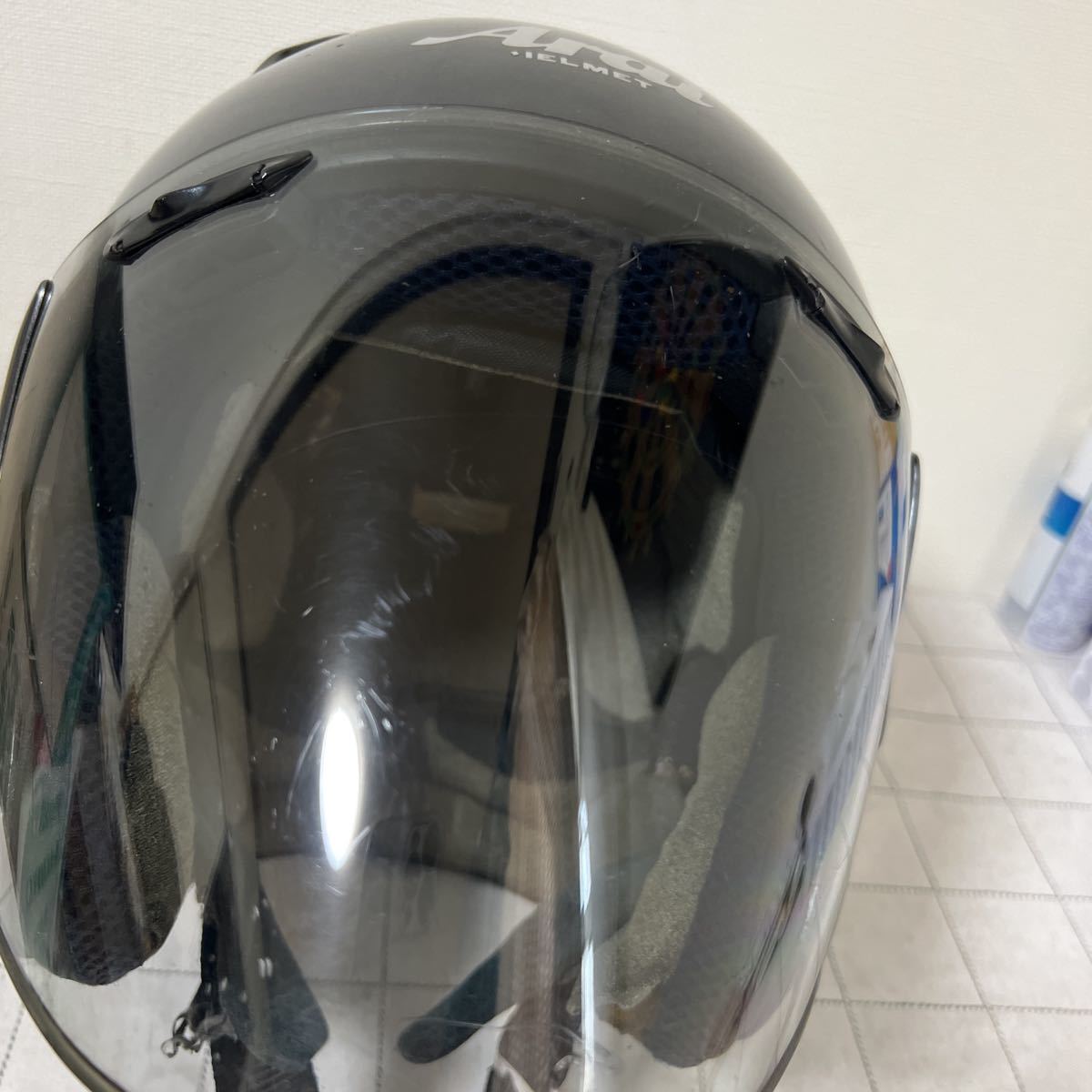 ARAI アライ ジェットヘルメット ブラック ユーズド ヘルメットXL（59 