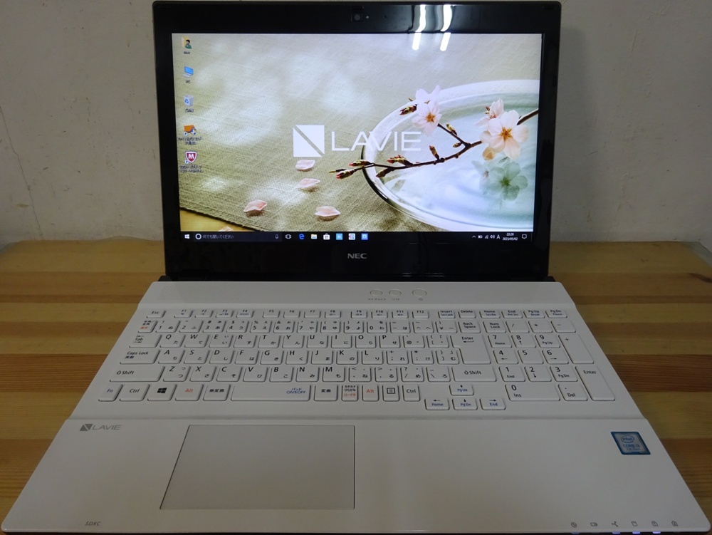 ノートPC NEC LAVIE NS600/H ホワイト Windowsノート本体